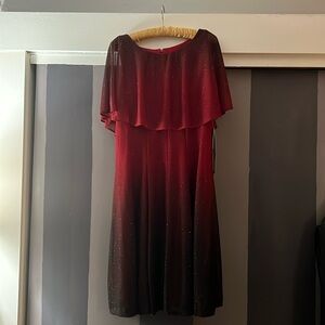 Tea length semi formal dress